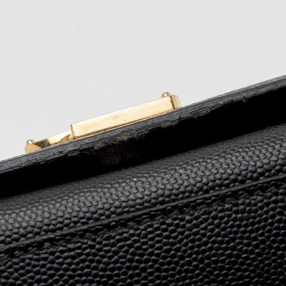 Saint Laurent Grain de Poudre Monogram Kate Small Crossbody Bag - Picture 14 of 15